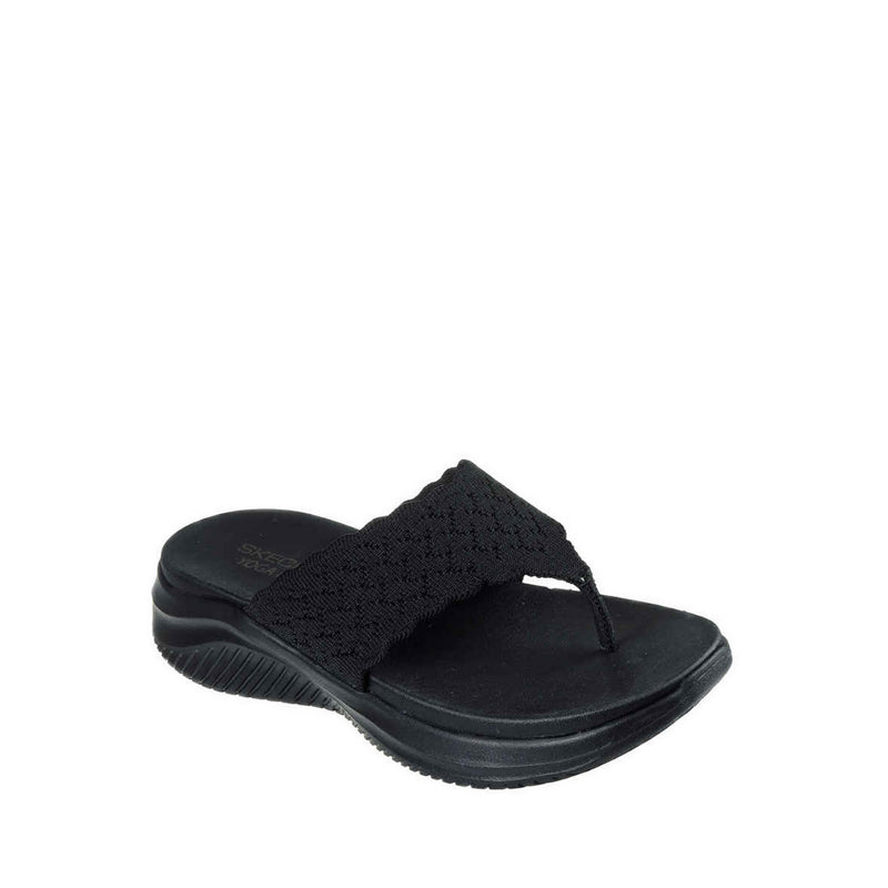 Skechers Ultra Flex 3.0 Sandal Women's Sneaker - Black