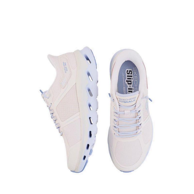 Skechers Slip-Ins Go Walk Glide-Step 2.0 Women's Training Shoes - Natural