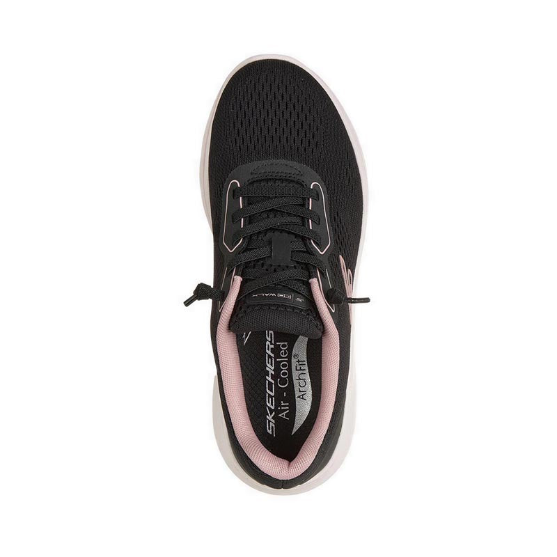 Skechers Go Walk Arch Fit N-Joy Women's Walking Shoes - Black