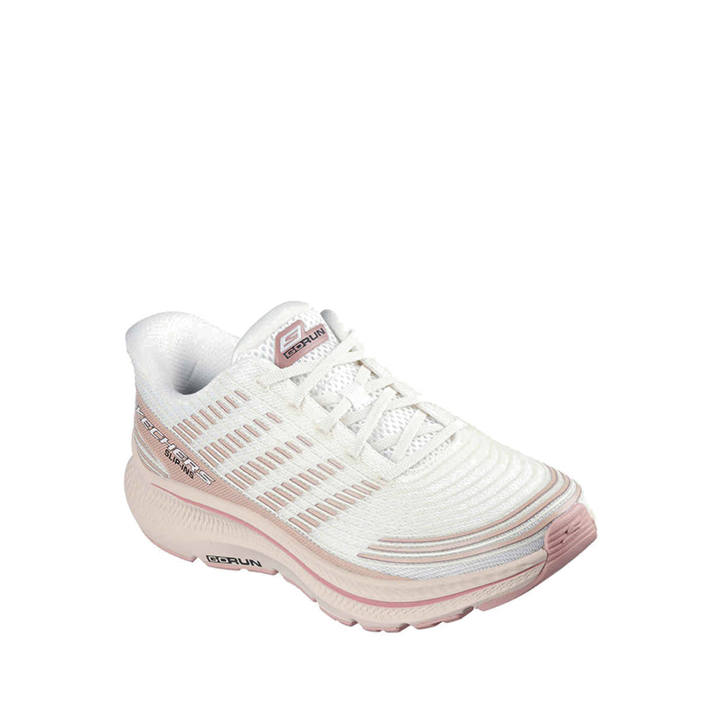 Sepatu Latihan Wanita Skechers Slip-Ins Go Run Consistent 2.0 - Natural