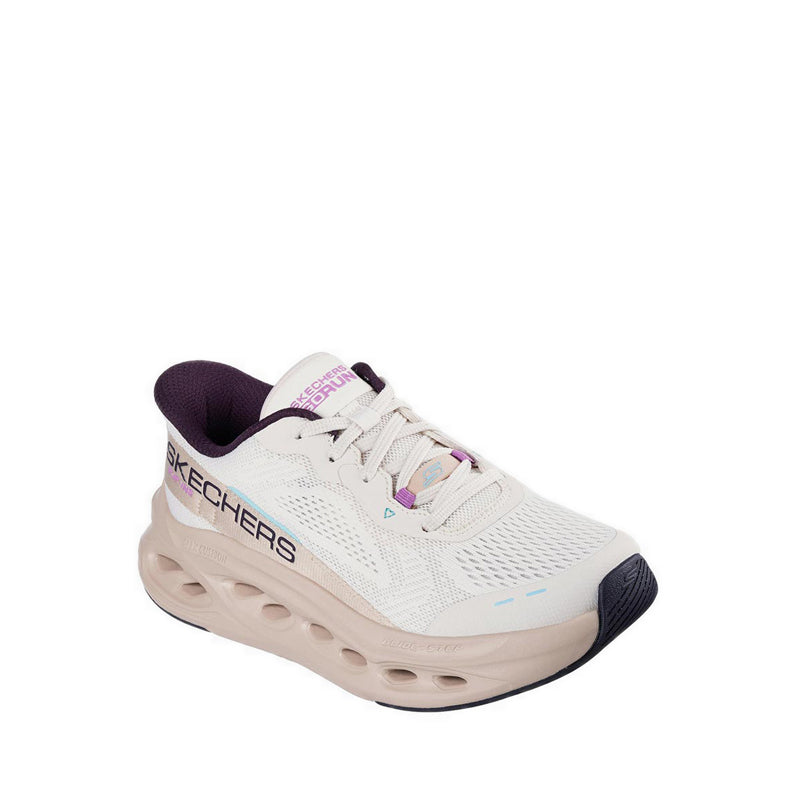 Skechers Slip-Ins Max Cushioning Glide-Step Women's Running Shoes - Natural