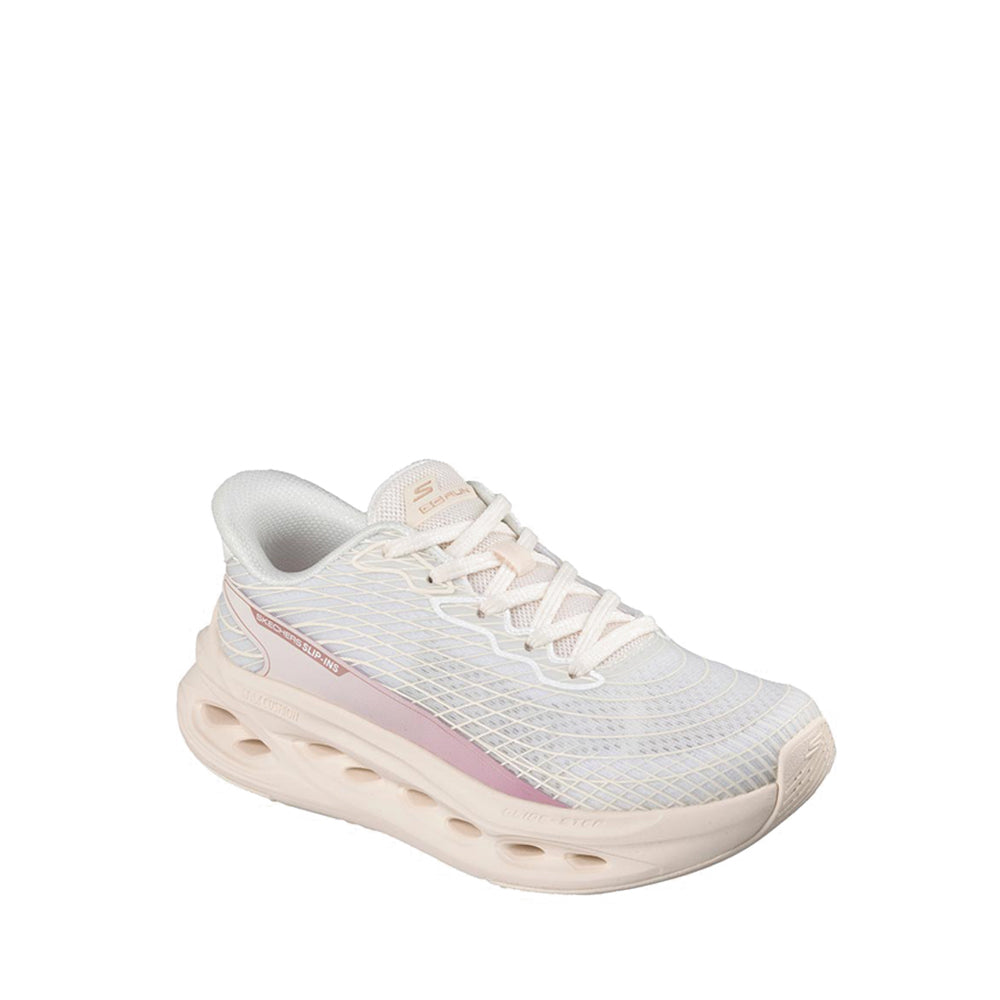 Skechers Slip-Ins Max Cushioning Glide-Step Women's Running Shoes - Natural