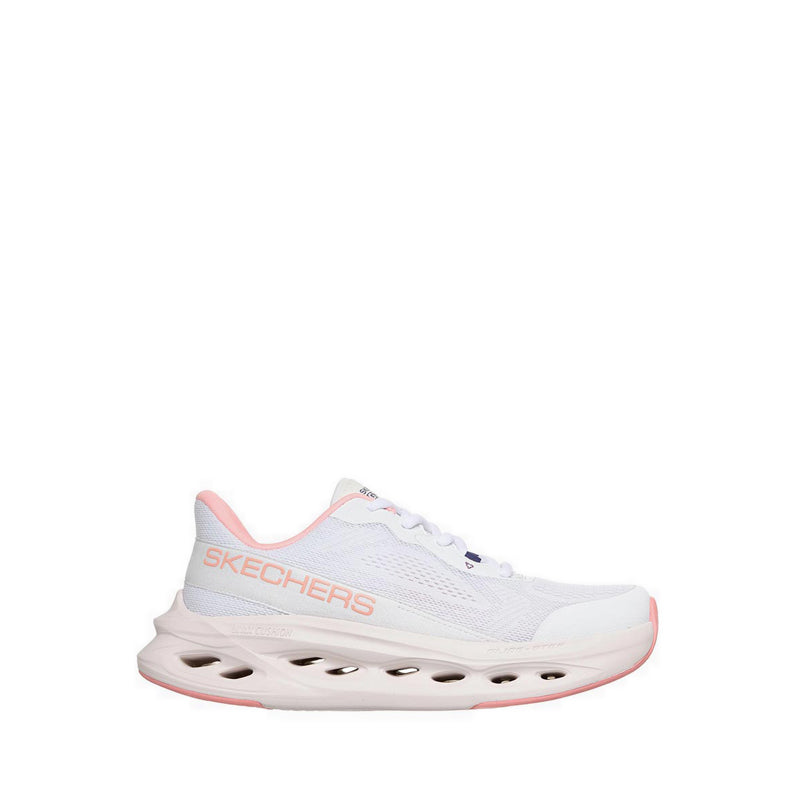 Skechers Max Cushioning Glide-Step Women's Running Shoes - White