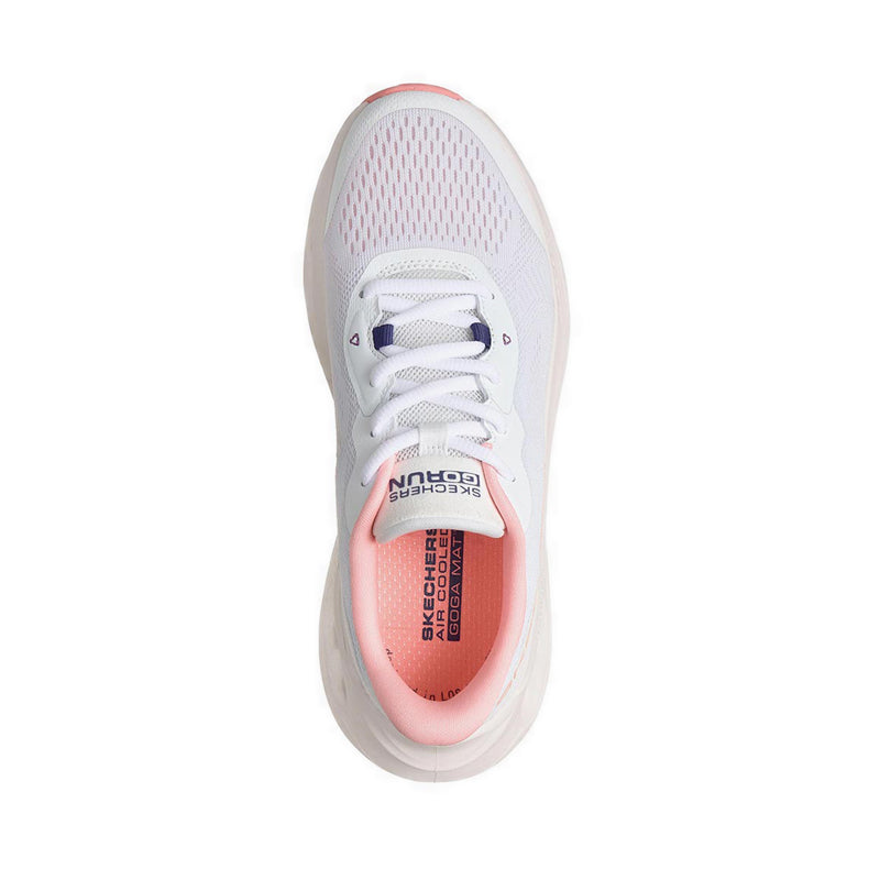Skechers Max Cushioning Glide-Step Women's Running Shoes - White