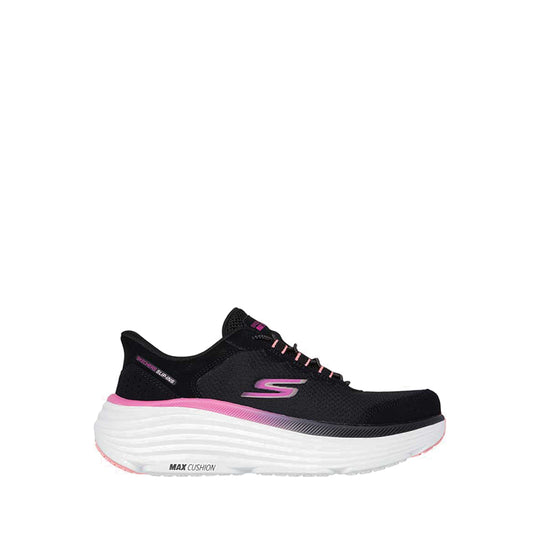 Sepatu Lari Wanita Skechers Slip-Ins Max Cushioning Endeavour - Hitam