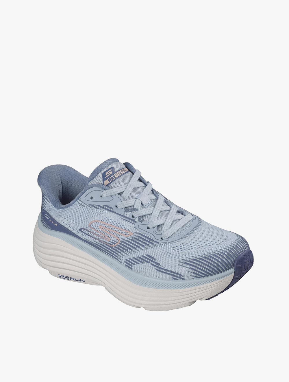 Skechers Slip-Ins Max Cushioning Endeavour Women's Running Shoes - Blue
