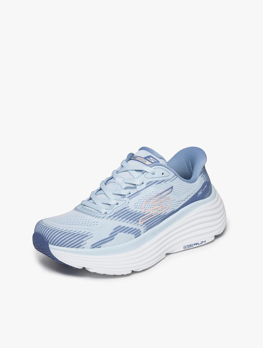 Skechers Slip-Ins Max Cushioning Endeavour Women's Running Shoes - Blue