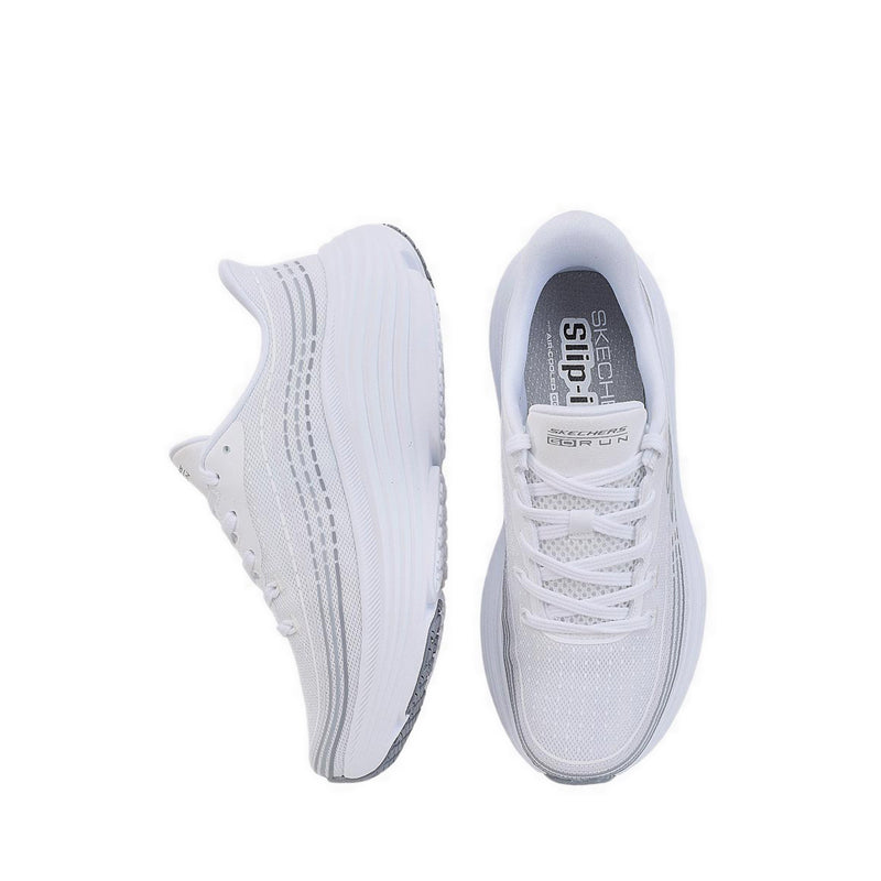 Skechers Max Cushioning Endeavour Women's Running Shoes - White