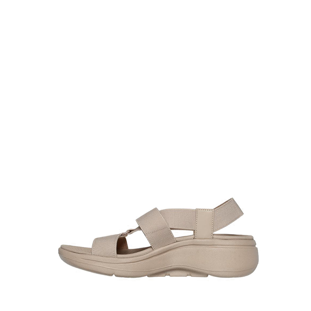 Skechers Go Walk Arch Fit Women's Sandal - Natural