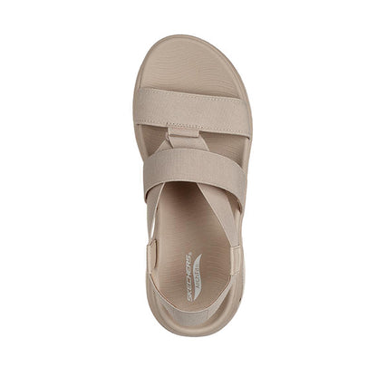 Skechers Go Walk Arch Fit Women's Sandal - Natural