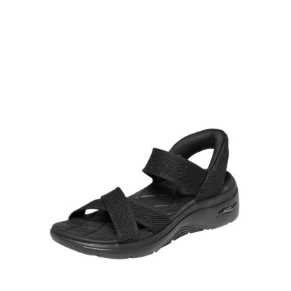 Skechers Slip-Ins Go Walk Arch Fit 2.0 Sandal Women's Training Shoes - Black