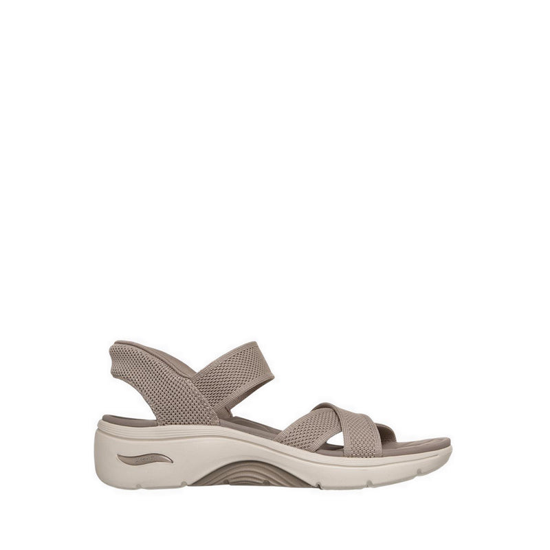 Skechers Slip-Ins Go Walk Arch Fit 2.0 Sandal Women's Training Shoes - Taupe