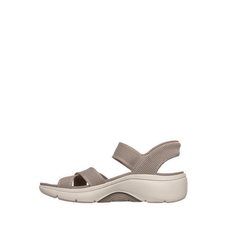 Skechers Slip-Ins Go Walk Arch Fit 2.0 Sandal Women's Training Shoes - Taupe