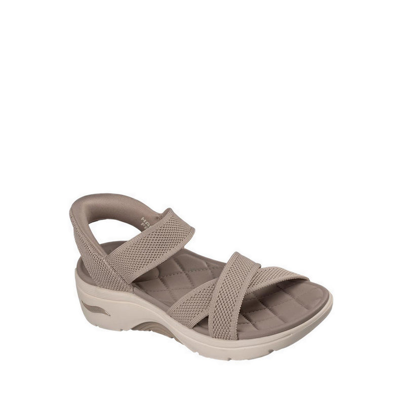 Skechers Slip-Ins Go Walk Arch Fit 2.0 Sandal Women's Training Shoes - Taupe