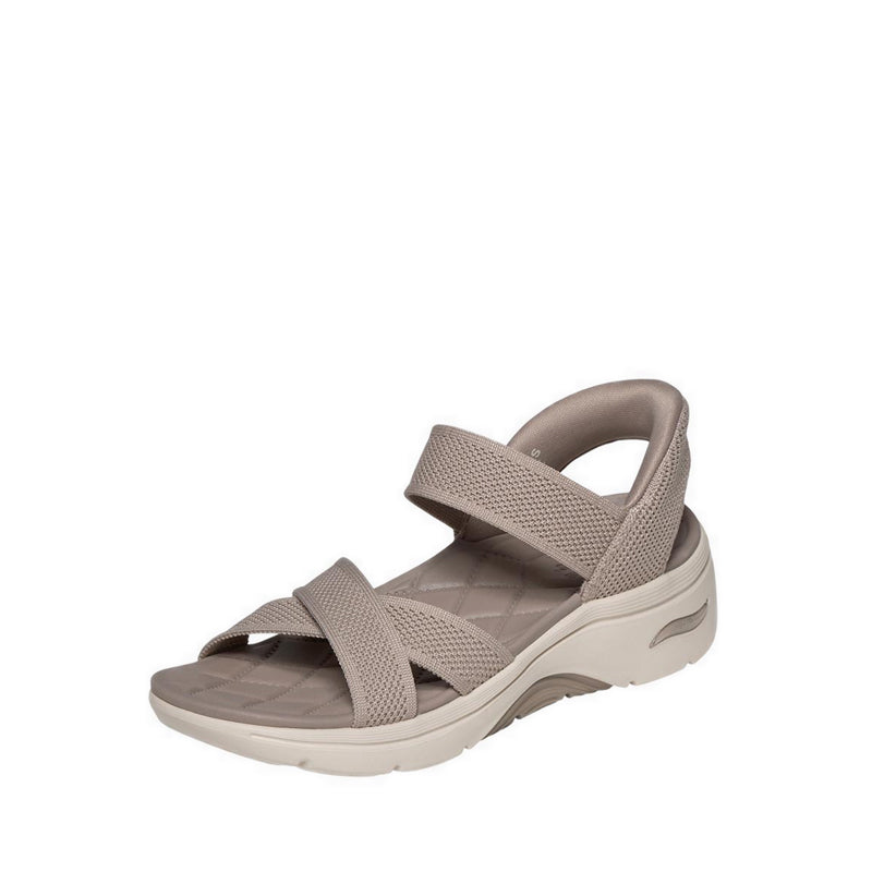 Skechers Slip-Ins Go Walk Arch Fit 2.0 Sandal Women's Training Shoes - Taupe