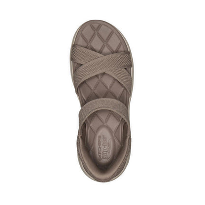 Skechers Slip-Ins Go Walk Arch Fit 2.0 Sandal Women's Training Shoes - Taupe