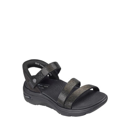 Skechers Slip-Ins Go Walk Arch Fit 2.0 Sandal Women's Lifestyle Shoes - Black