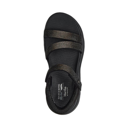 Skechers Slip-Ins Go Walk Arch Fit 2.0 Sandal Women's Lifestyle Shoes - Black