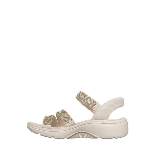 Skechers Slip-Ins Go Walk Arch Fit 2.0 Sandal Women's Training Shoes - Natural