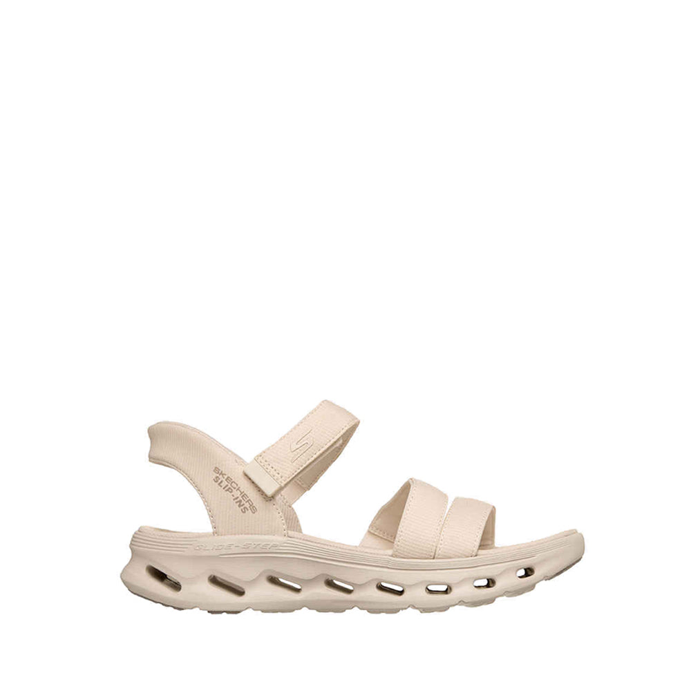 Skechers Slip-Ins Go Walk Glide-Step 2.0 Sandal Women's Sneaker - Natural
