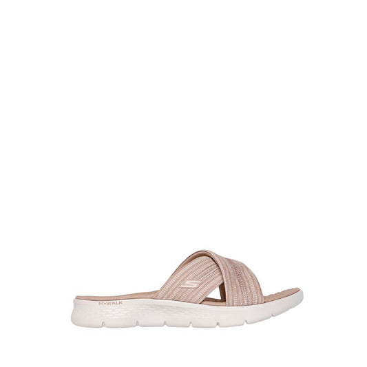 Sandal Skechers Go Walk Flex Wanita - Taupe