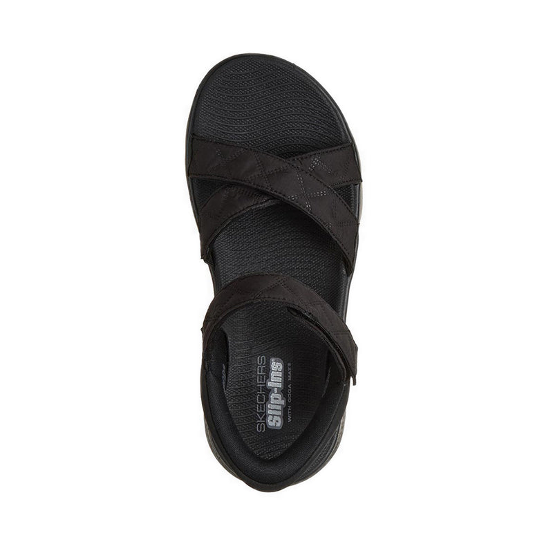 Skechers Slip-Ins Go Walk Flex Sandal Women's Sandal - Black