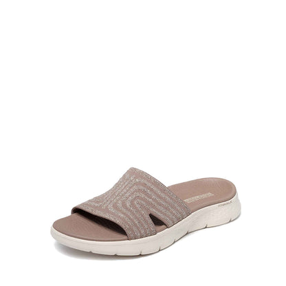Skechers Go Walk Flex Sandal Women's Sneaker - Taupe