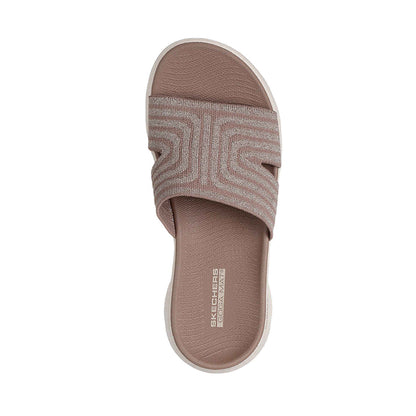 Skechers Go Walk Flex Sandal Women's Sneaker - Taupe