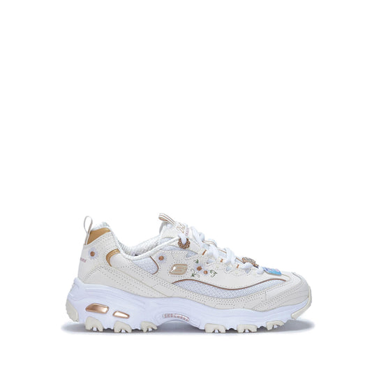 Sepatu Fitness Wanita SKECHERS D'LUX FITNESS - NATURAL