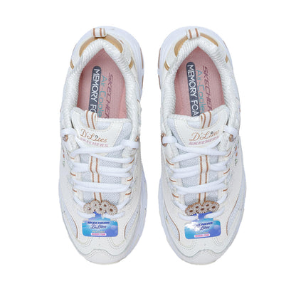 SKECHERS D'LUX FITNESS WOMEN'S Fitness Shoes - NATURAL