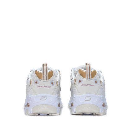 SKECHERS D'LUX FITNESS WOMEN'S Fitness Shoes - NATURAL
