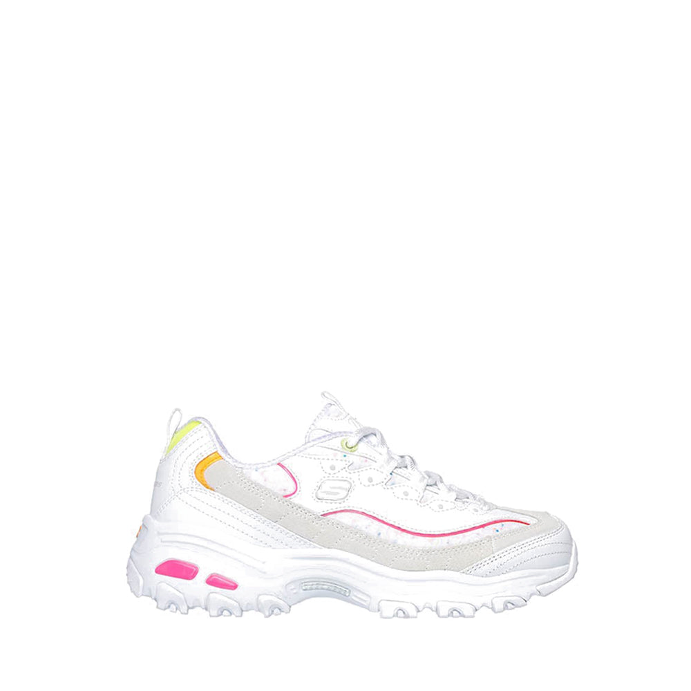 Skechers D'Lites Women's Sneaker - White