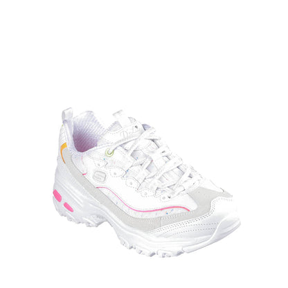 Skechers D'Lites Women's Sneaker - White