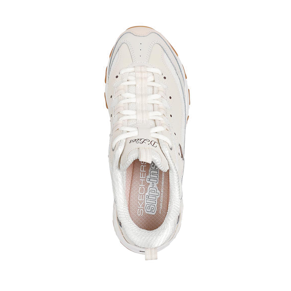Skechers Slip-Ins D'Lites Women's Training Shoes - Natural