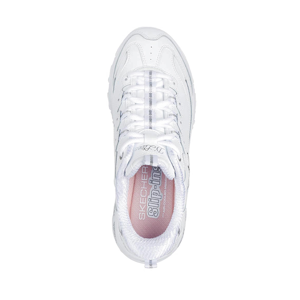 Skechers Slip-Ins D'Lites Women's Training Shoes - White