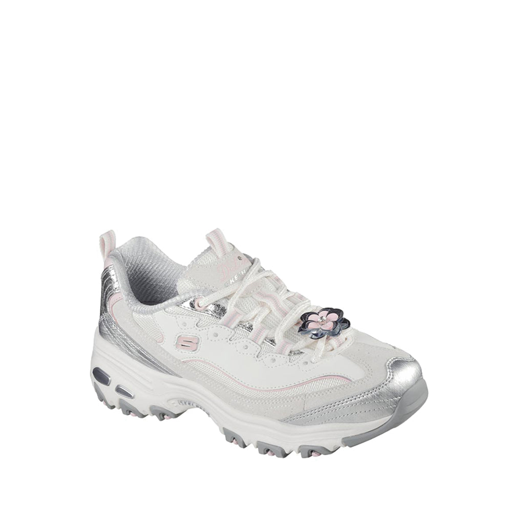 Skechers D'Lites Women's Training Shoes - White