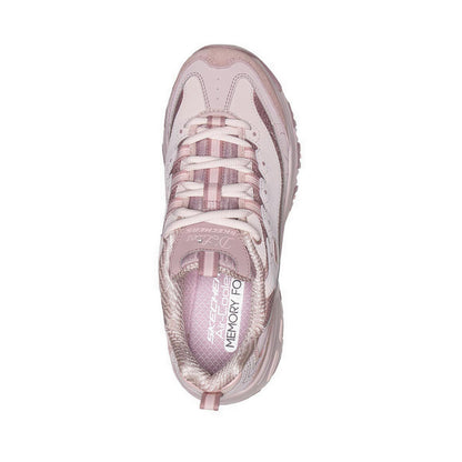 Skechers D'Lites Women's Training Shoes - Mauve