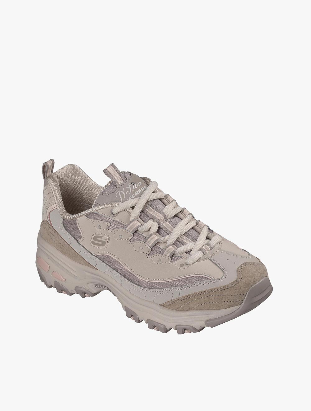 Skechers D'Lites Women's Training Shoes - Taupe