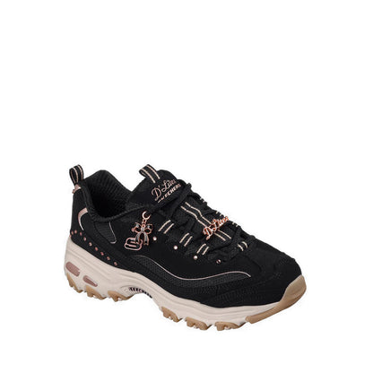 Skechers Slip-Ins D'Lites Women's Training Shoes - Black
