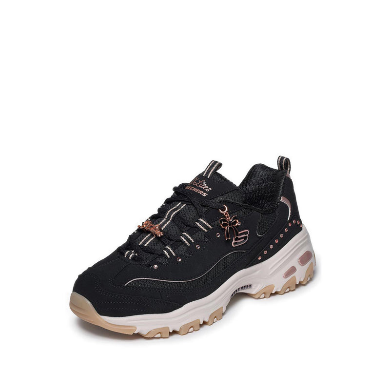 Skechers Slip-Ins D'Lites Women's Training Shoes - Black