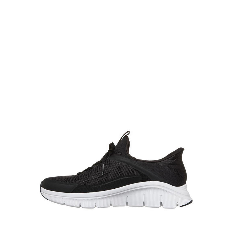 Skechers Slip-Ins Relaxed Fit Flex Women's Training Shoes - Black