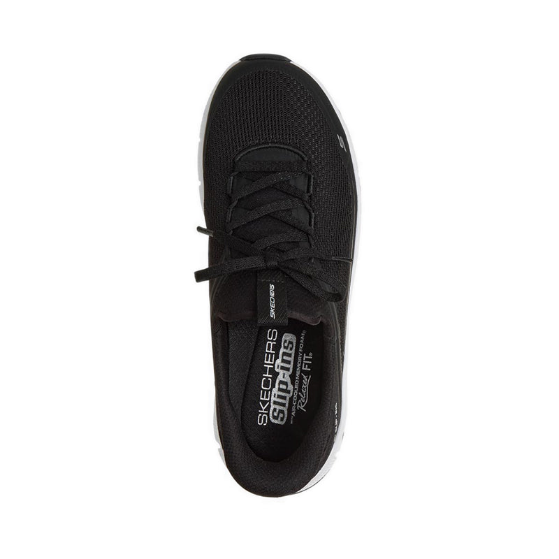 Skechers Slip-Ins Relaxed Fit Flex Women's Training Shoes - Black