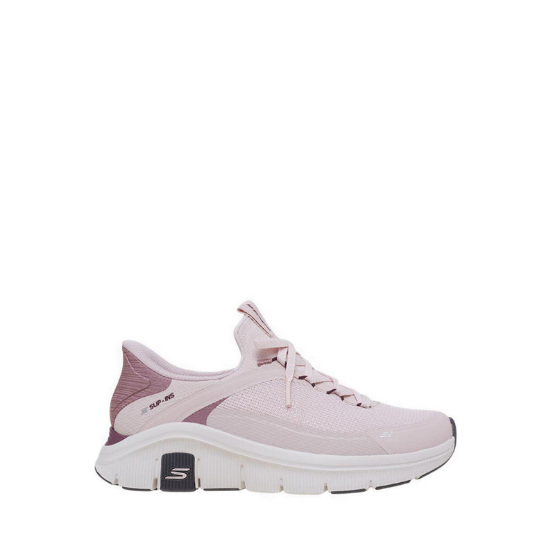 Skechers Slip-Ins Relaxed Fit Flex Women's Training Shoes - Mauve