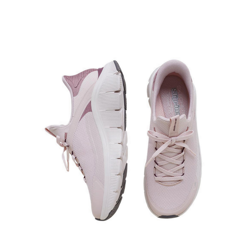 Skechers Slip-Ins Relaxed Fit Flex Women's Training Shoes - Mauve