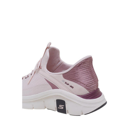 Skechers Slip-Ins Relaxed Fit Flex Women's Training Shoes - Mauve