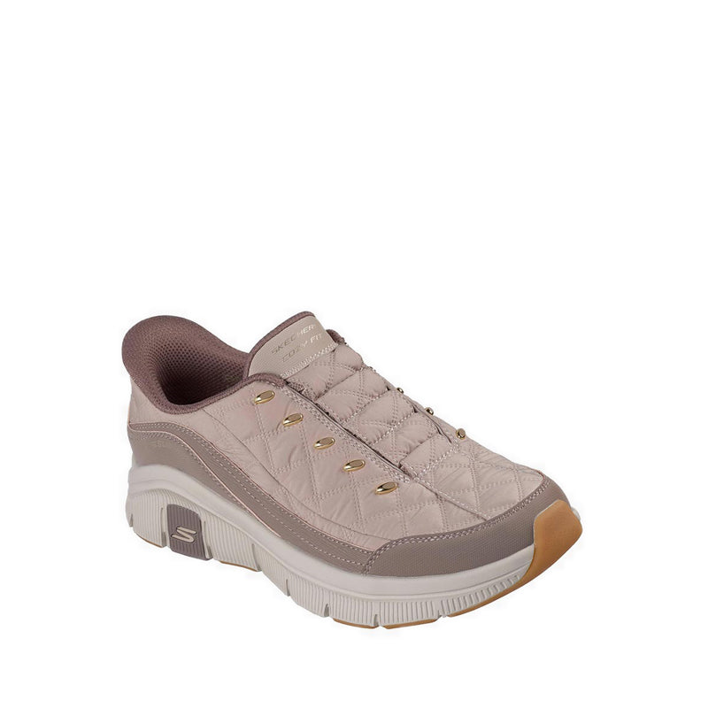 Skechers Slip-Ins Relaxed Fit Flex Women's Training Shoes - Taupe