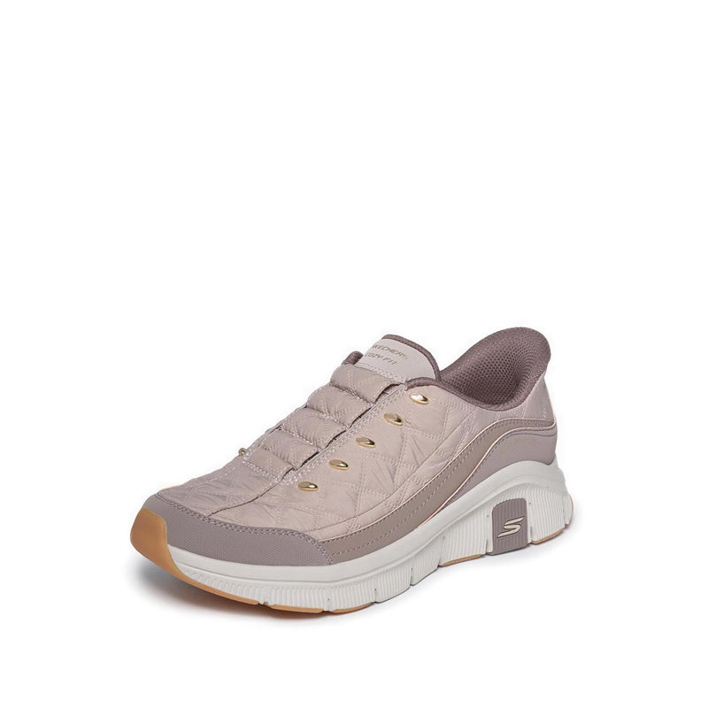Skechers Slip-Ins Relaxed Fit Flex Women's Training Shoes - Taupe