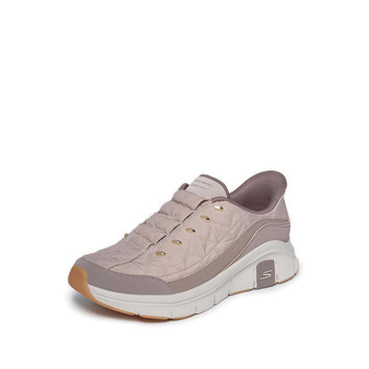 Skechers Slip-Ins Relaxed Fit Flex Women's Training Shoes - Taupe