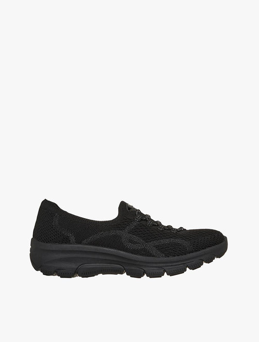 Skechers Easy Going Women's Lifestyle Shoes - Black