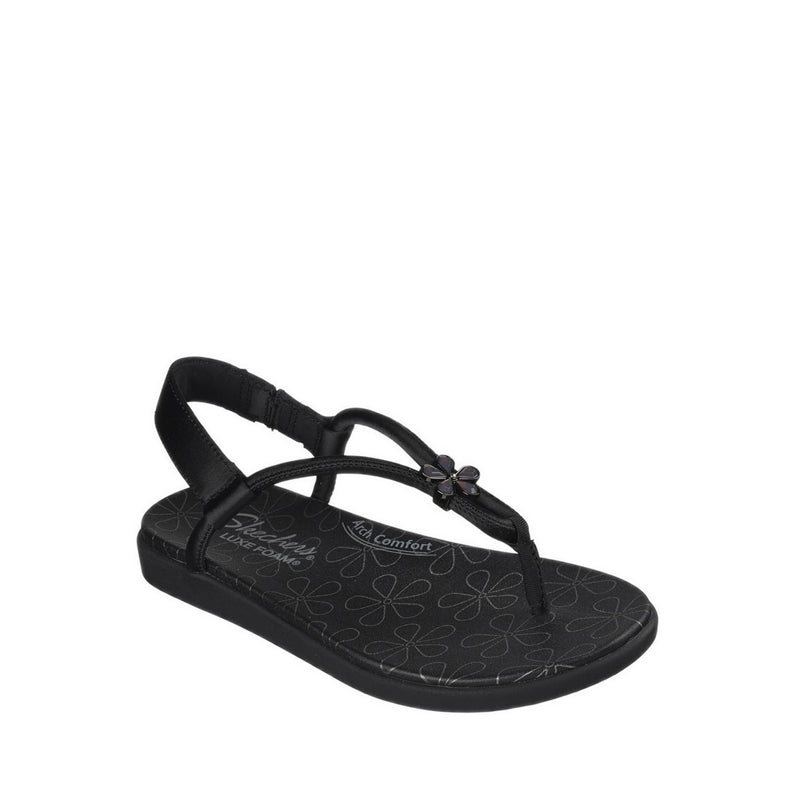 Skechers Meditation Luxe Women's Sandal - Black